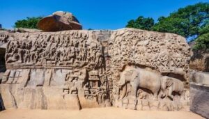 Arjuna’s Penance in Mahabalipuram