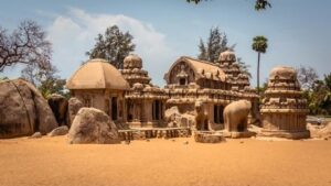 Five Rathas in Mahabalipuram