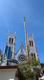 The Sacred Heart Basilica in pondicherry