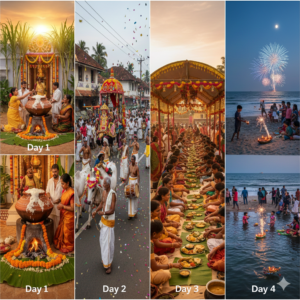 Four Days of Pondicherry Pongal Festival Celebration Explained