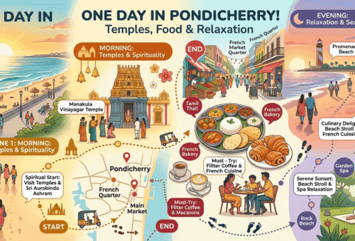 Best Tourist Places in Pondicherry