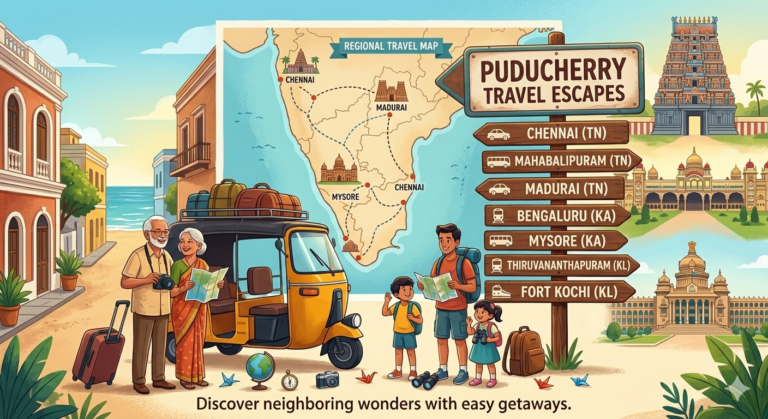 Best Tourist Places in Puducherry