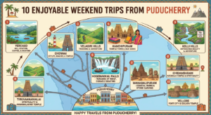 Best Tourist Places from Puducherry