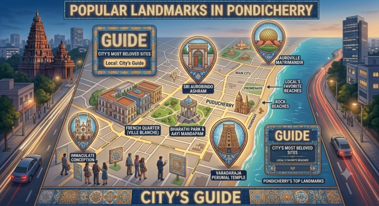 Popular Landmarks in Pondicherry
