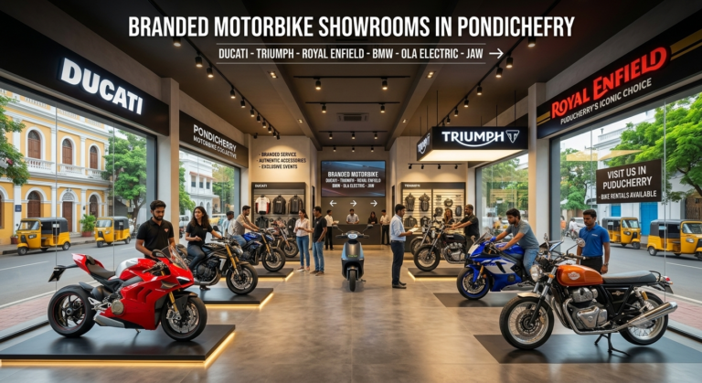 Branded Motorbike Showrooms in Pondicherry